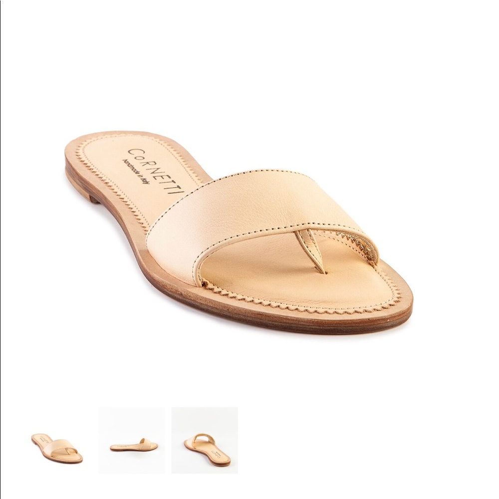 NWT Cornetti Italian Cannucce Fish Slides • Size 6 - Picture 9 of 11